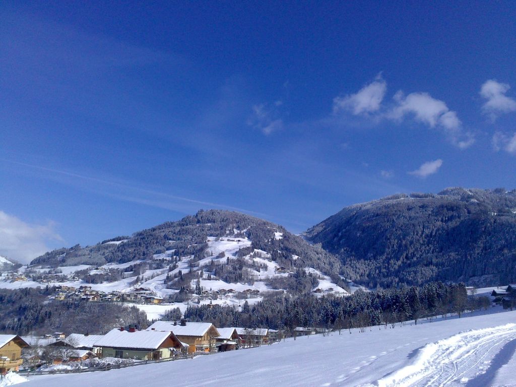 Aussicht ins Alpendorf
