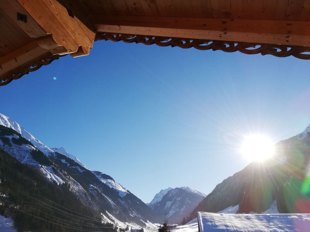 Bergblick im Winter