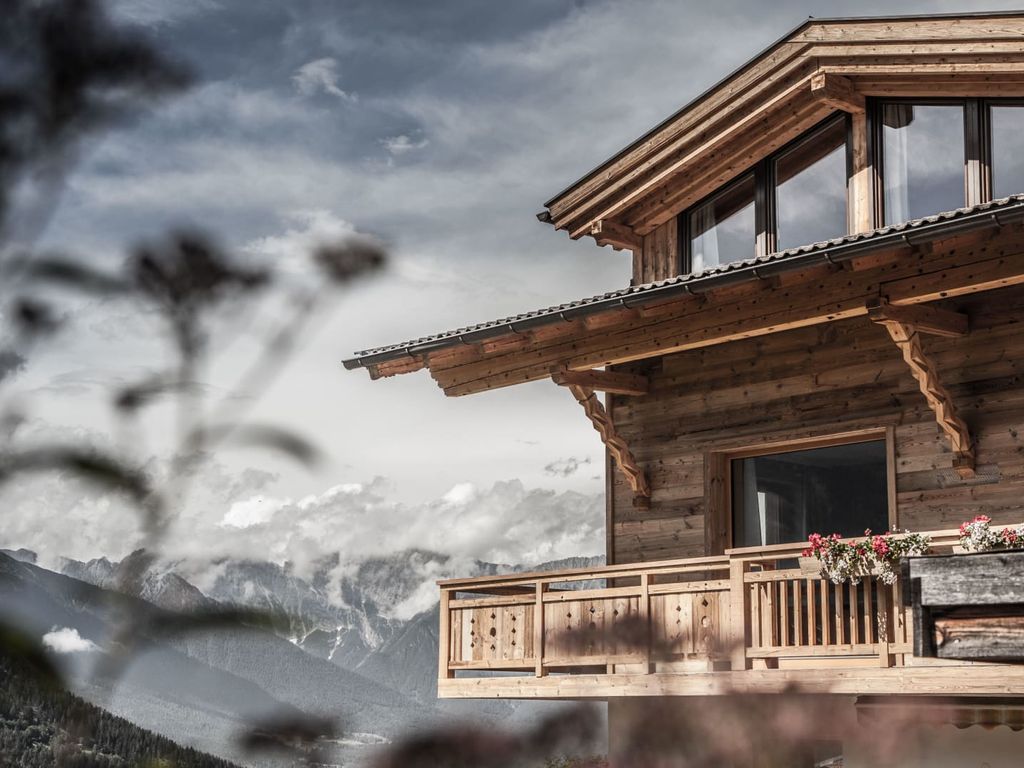 Haus und Berge