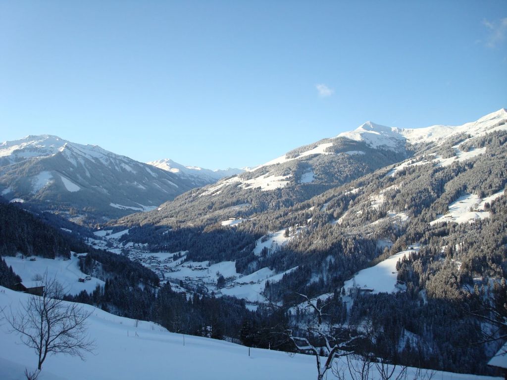 Winterausblick vom Hof nach Kelchsau