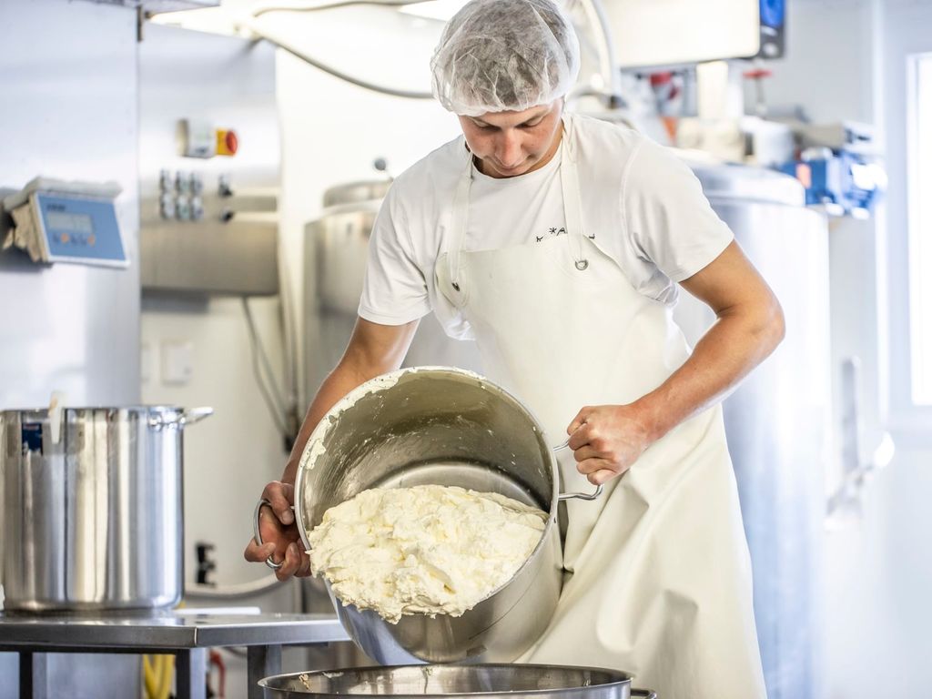 So wird Käse gemacht.
