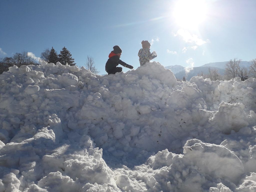 Spaß und Freude im Schnee!