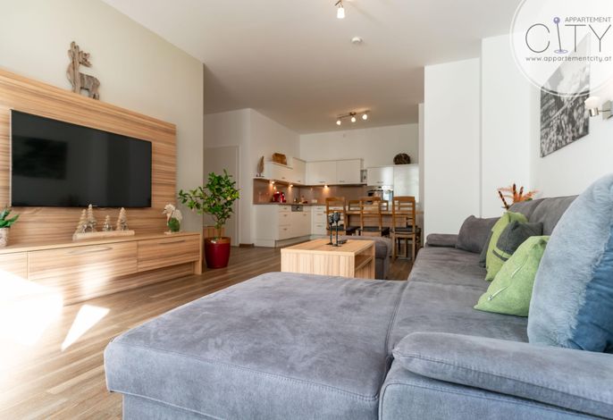 App. City/2 Schlafzimmer/Dusche&WC getrennt