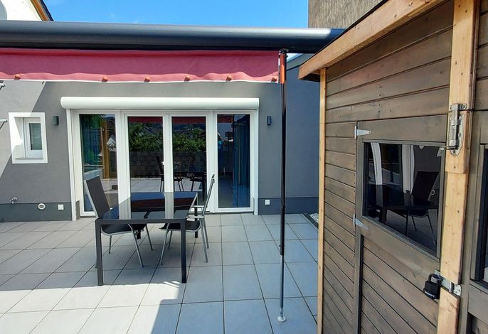 Bungalow / Fewo, Dusche, WC, 1 Schlafraum
