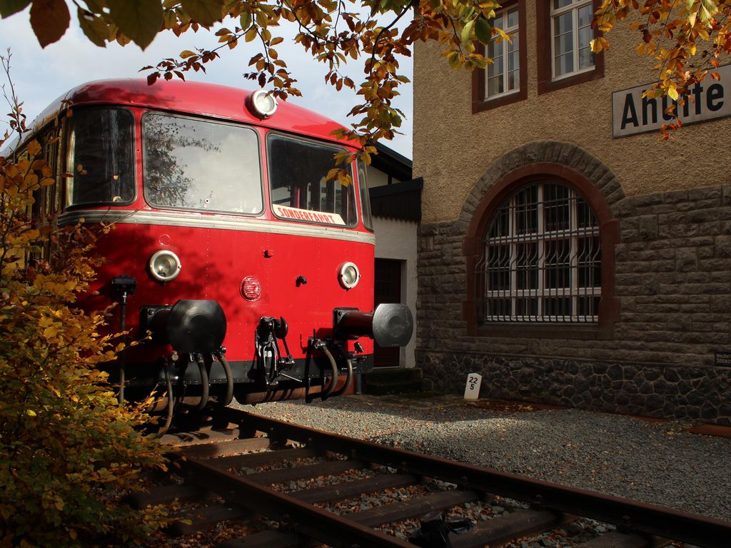 Museumsbahnhof Ahütte, Pension
