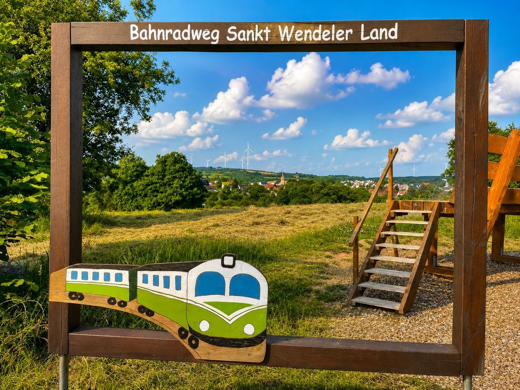 Am Bahnradweg Sankt Wendeler Land