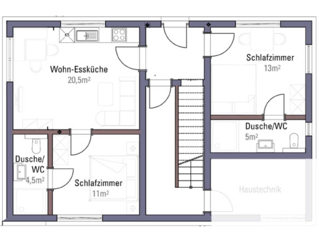 Ferienhaus Boden
