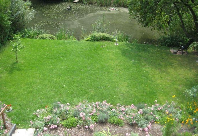 Fewo Grünes Herz, Dusche und Badewanne