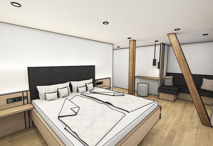Rückzug – Doppelzimmer