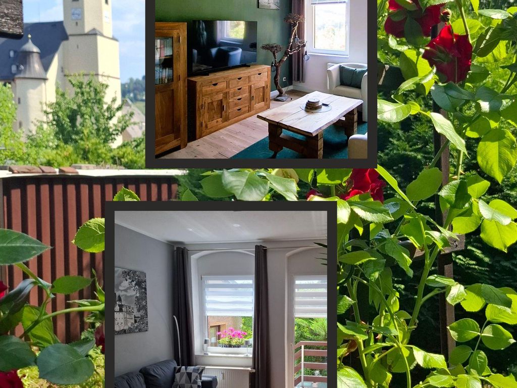 Ferienwohnung mit Terrasse im Zschopauer Herzen