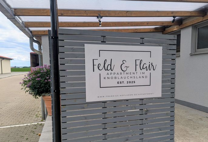 Ferienwohnung Feld&Flair bis 6 Personen im Grünen