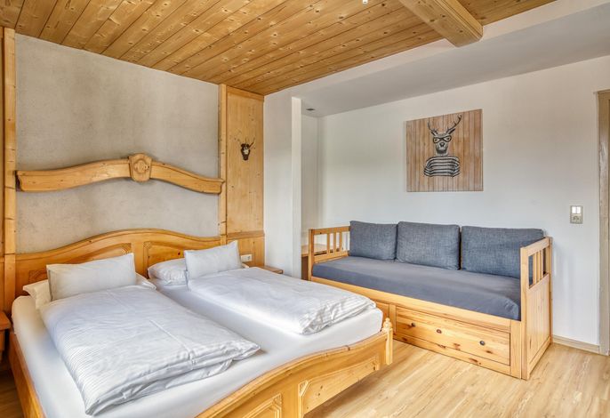 Apartment mit 1 Schlafzimmer für 3 und Balkon