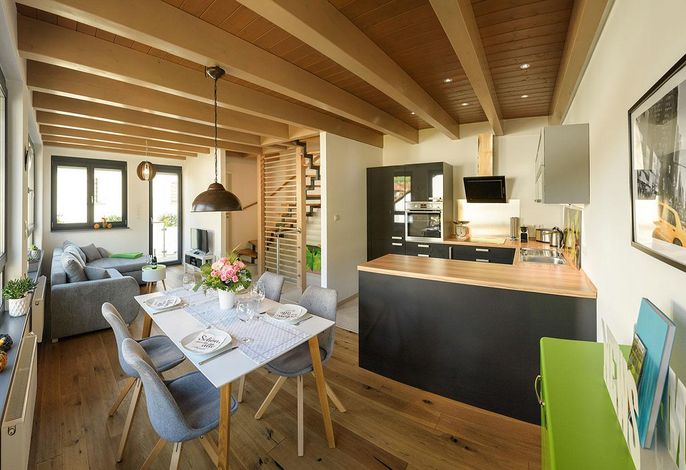 Ferienhaus mit Schloßblick, 3 Schlafräume