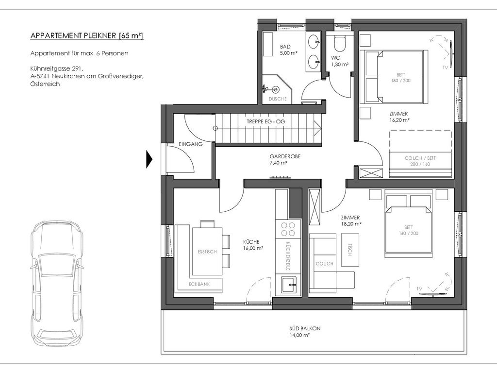 Appartement Pleikner