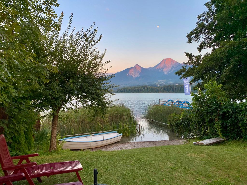 Villa am Faaker See mit Privatstrand