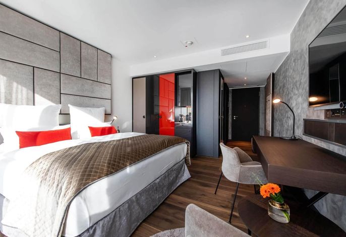Doppelzimmer Moselkoje mit Balkon