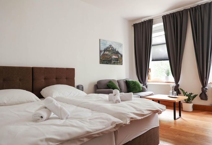 Café Cup - Charmantes Appartement mit Garten