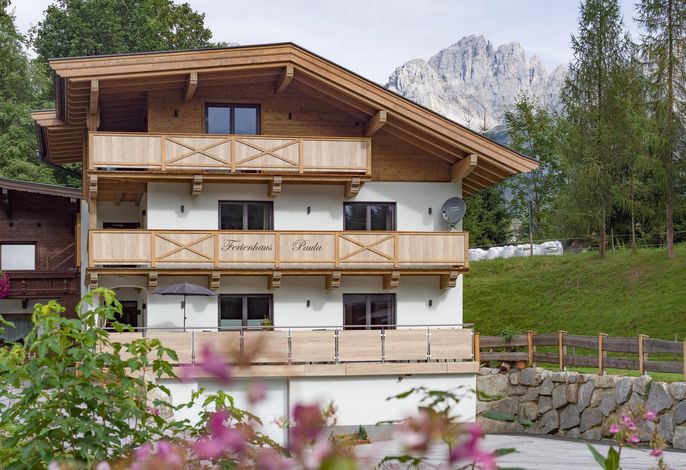 Ferienhaus, Dusche und Badewanne, 3 Schlafräume
