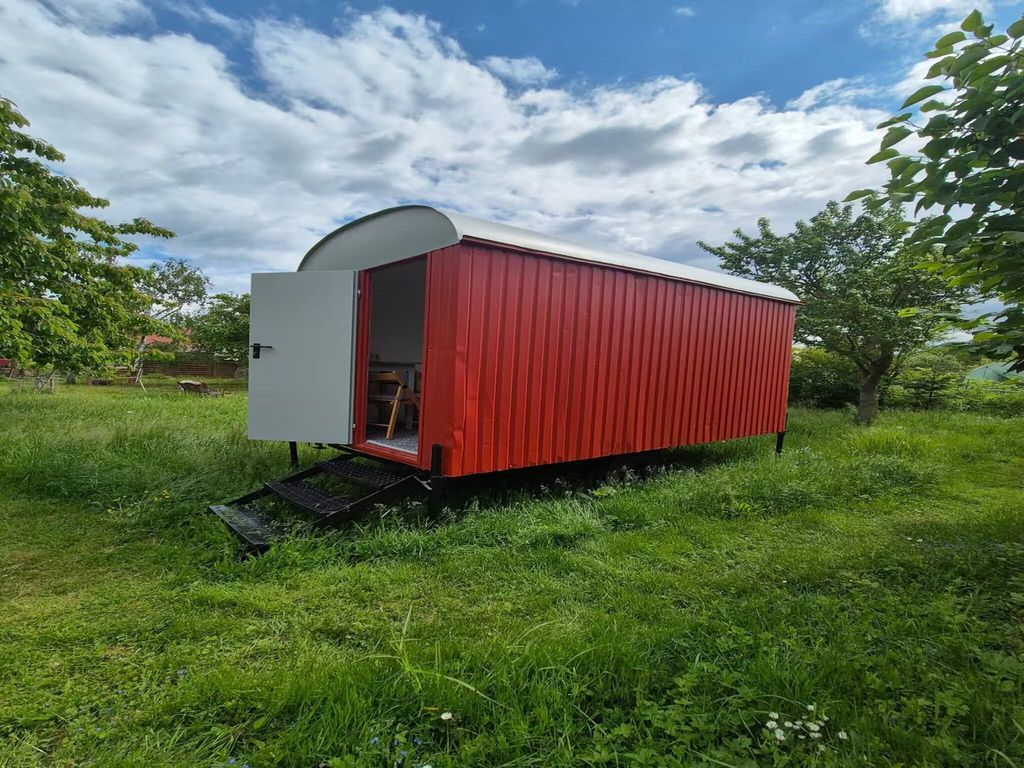 Gemütlicher Rustikaler Bauwagen