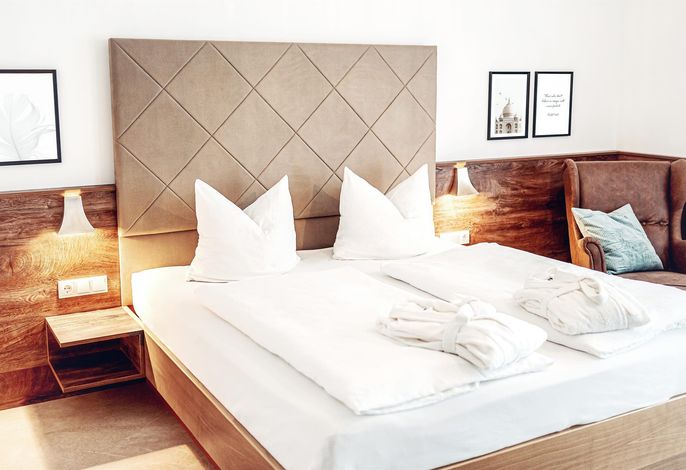 Doppelzimmer Deluxe mit Balkon