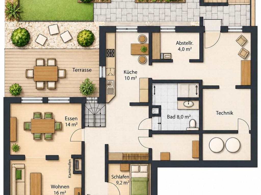 Ferienwohnung am Wasserfall