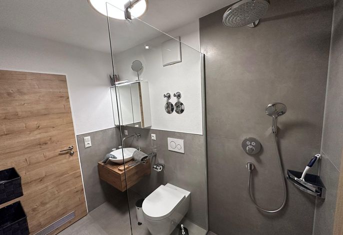 Appartement/Fewo, Dusche und Bad, WC, 1 Schlafraum