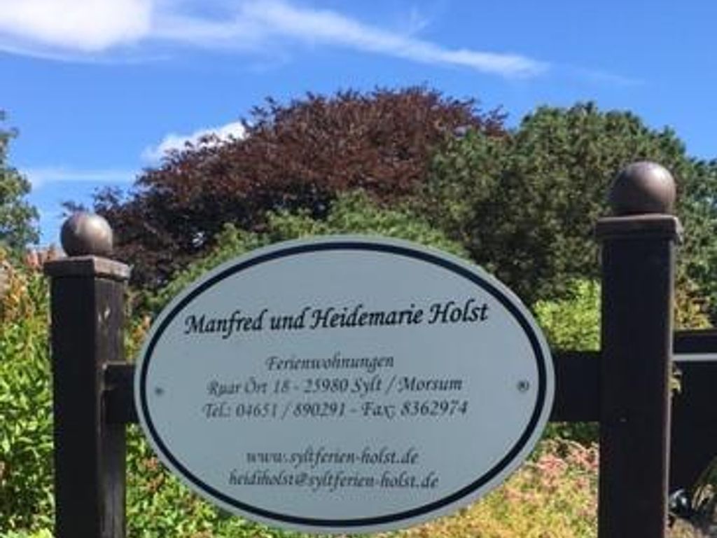 Ferienwohnungen Manfred und Heidemarie Holst