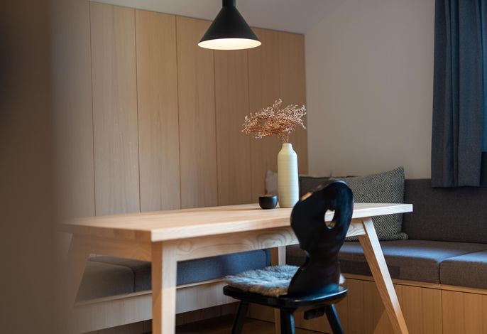 Appartement 1 mit 1 Schlafraum und Südterrasse