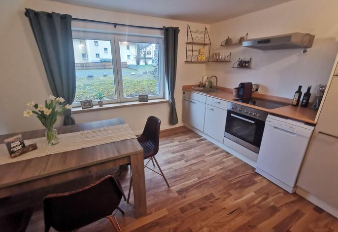 Appartement/Fewo, Dusche, WC, 2 Schlafräume