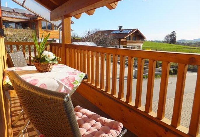 Fewo Alpenstern, Wohn-Schlafr. mit Balkon