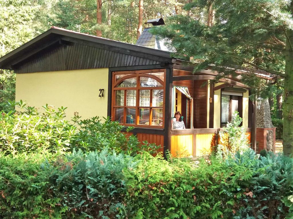 Blick auf das Ferienhaus