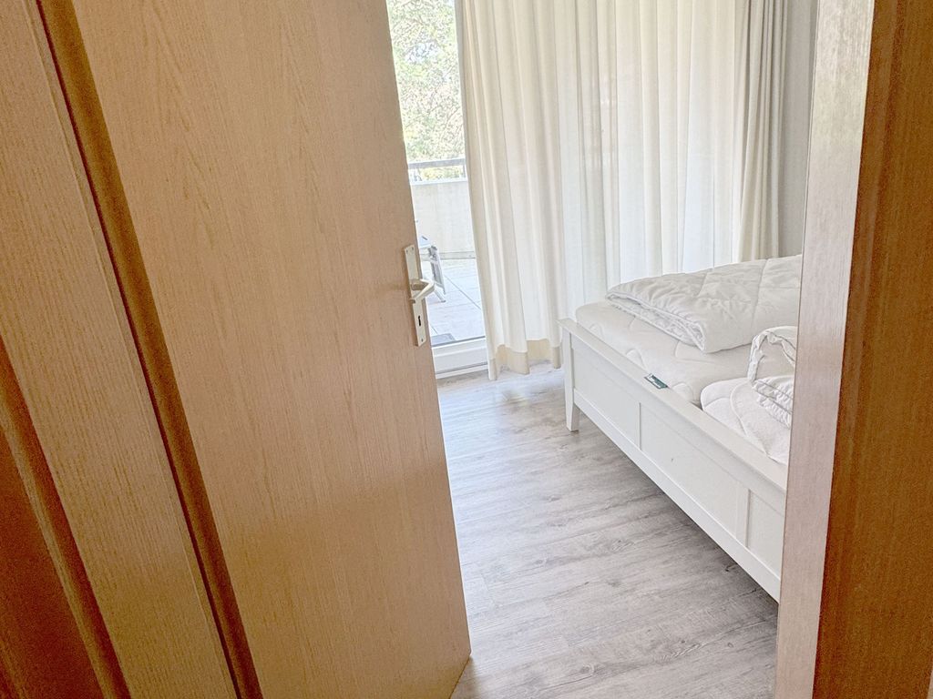 Blick ins Schlafzimmer