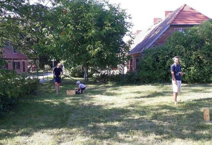Außreichend Platz für Spiele im Außenbereich
