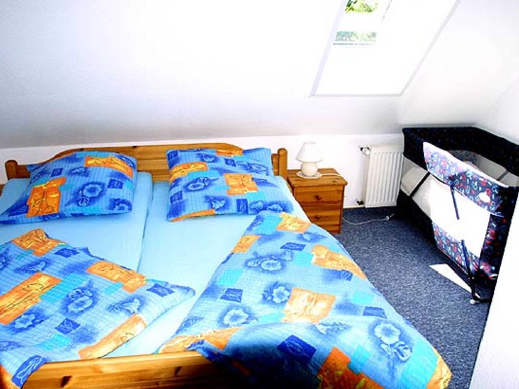 Elternschlafzimmer mit Doppelbett