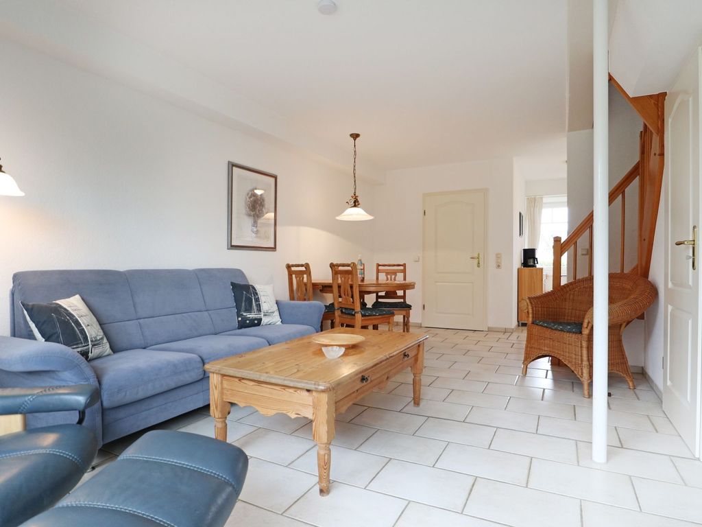 Haus Strandmuschel - Blick auf den offenen Wohn-/ Essbereich