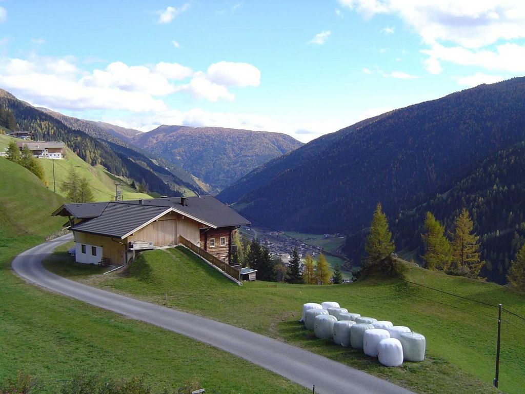Blick ins Dorf Innervillgraten, vom Apartment Dorfblick