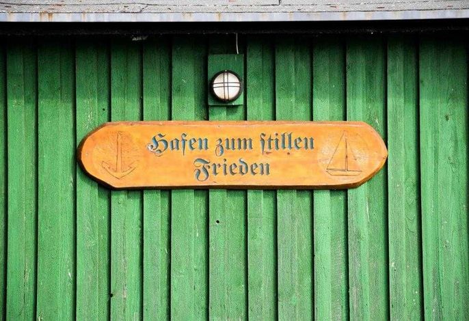 Stiller Frieden auf 40 qm und mit eigenem Steg