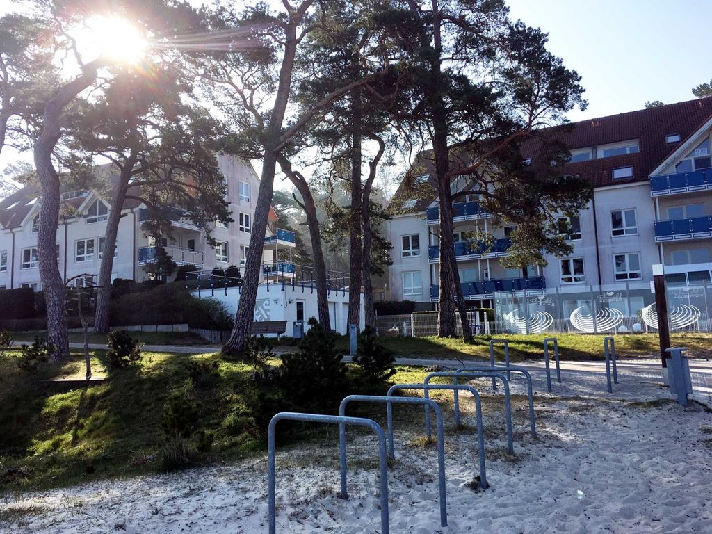 Mittelhaus A###br###Ferienwohnung 10 befindet sich im 1 Obergeschoss mit Meerblick