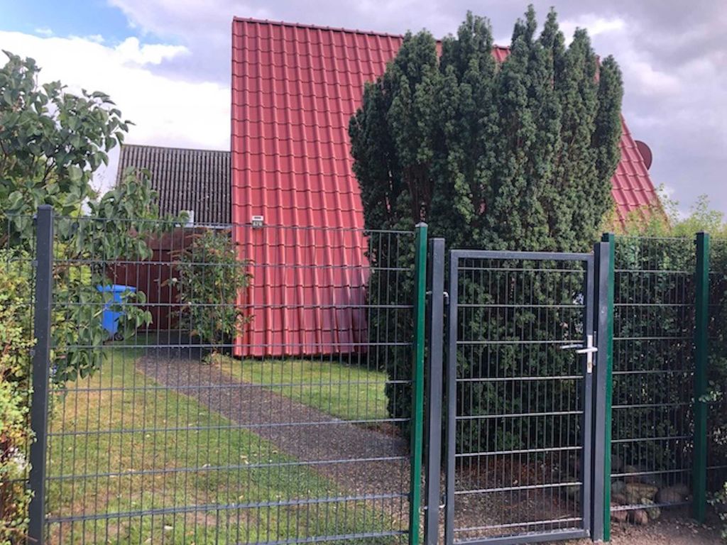 Eingezäuntes Grundstück