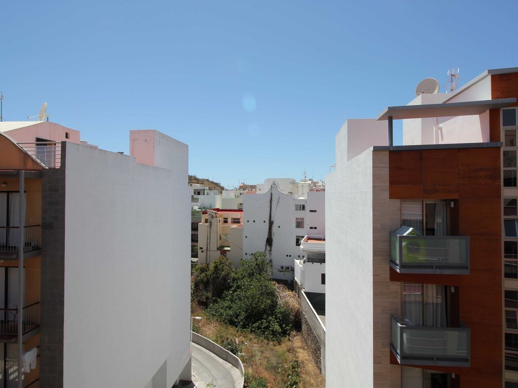 Blick vom Balkon