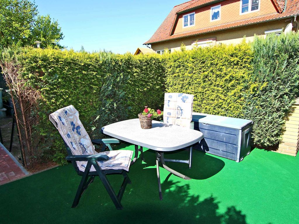 abgeschirmte Terrasse