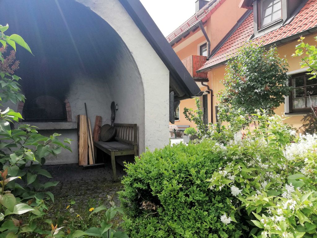 Holzofen der Ferienwohnung Hentschel
