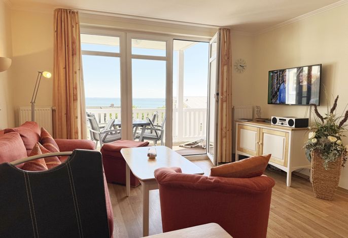 CSP: Haus Having Wohnung Nr. 36 mit Balkon und Meerblick