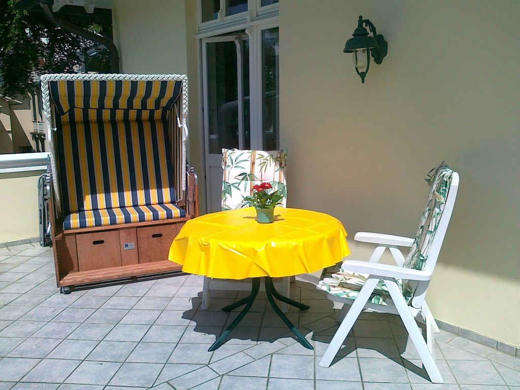 großer Balkon