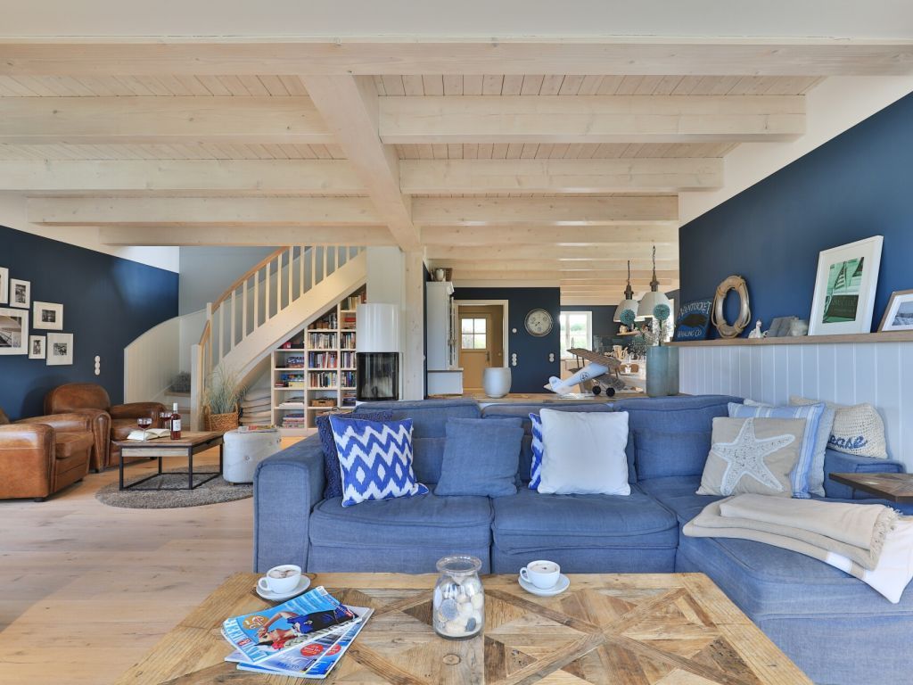 Nantucket Blue - Blick auf den wunderschönen Wohnbereich