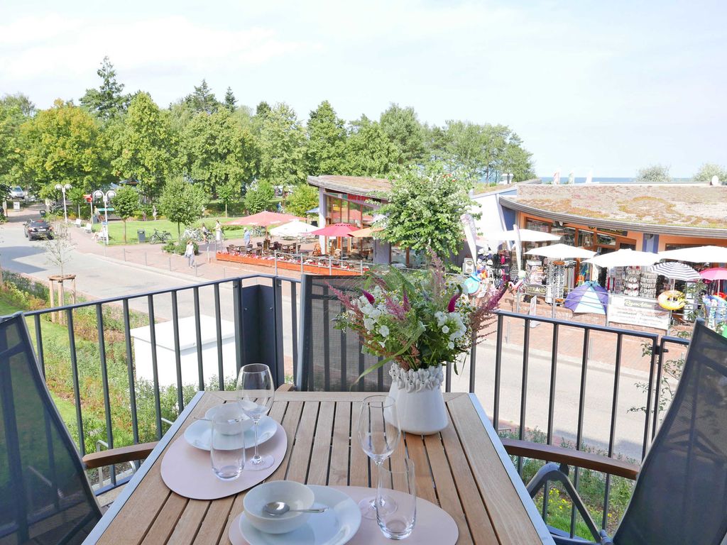 Balkon mit Meerblick