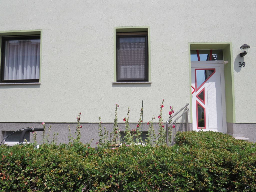 Blick auf die Ferienwohnung