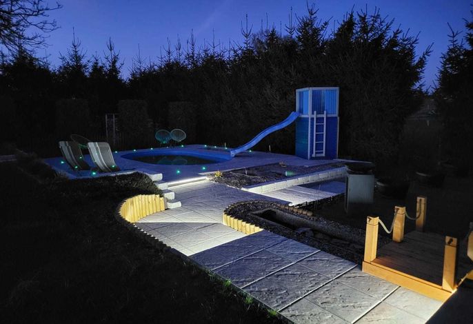 Pool im Garten
