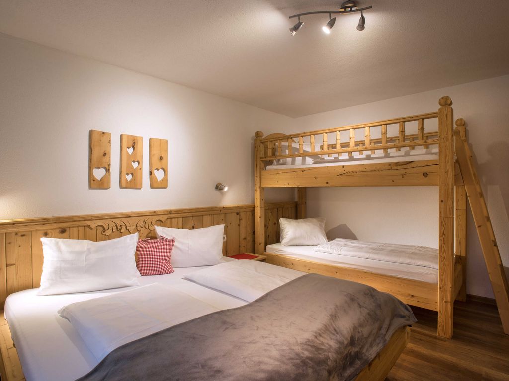 Schlafzimmer mit Etagenbett