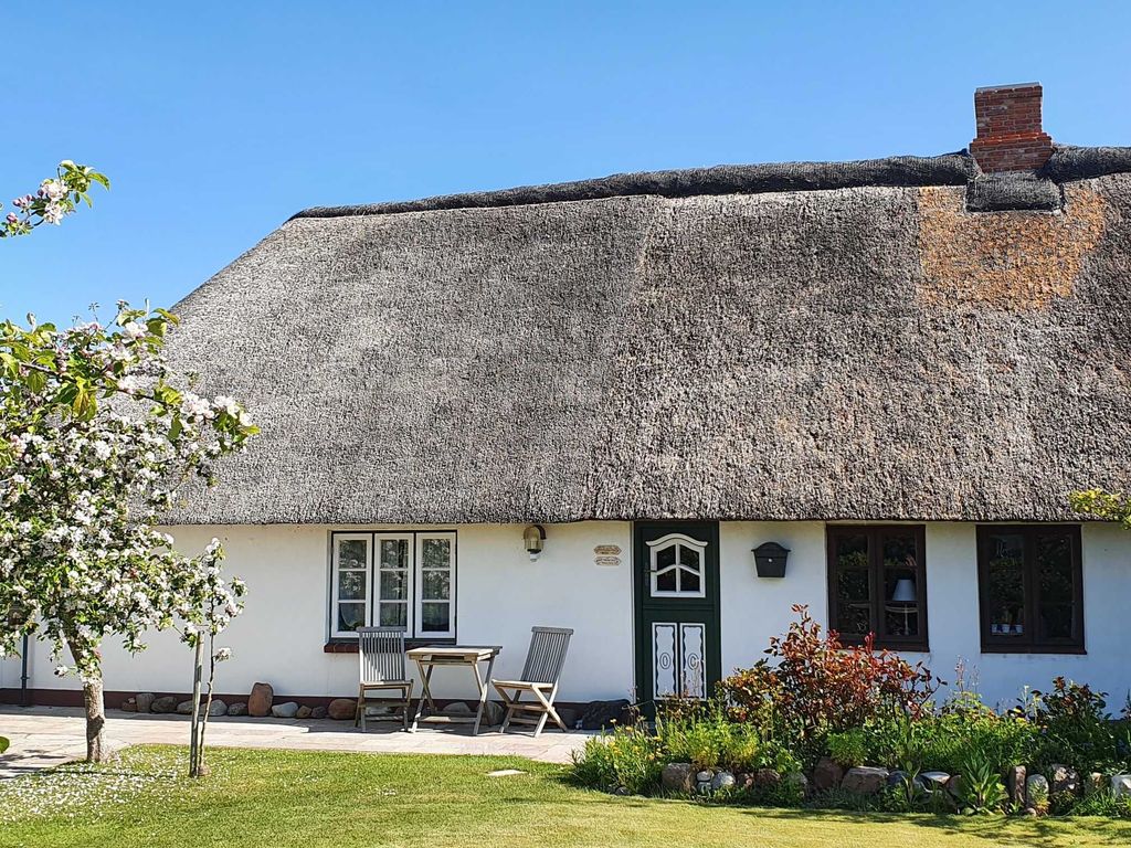 Die Gartenseite des Hauses